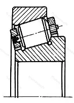 Модификация подшипника 10079/1800М1 размер 1800x2300x257 от производителя  ГПЗ-9