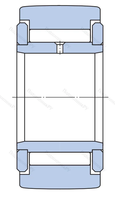 Игольчатый подшипник NATV 15