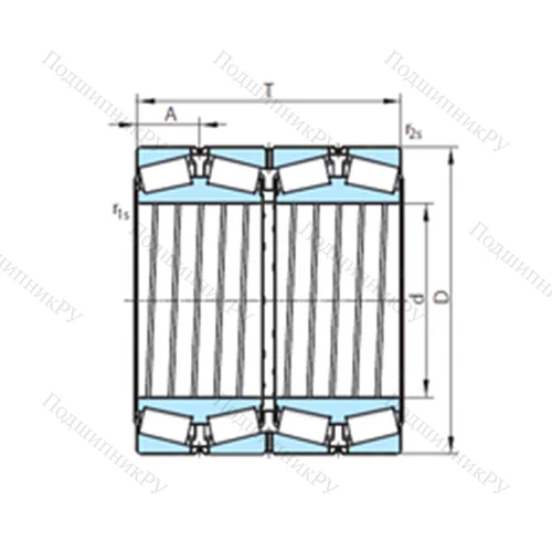 Подшипник роликовый радиально-упорный PSL 611-303