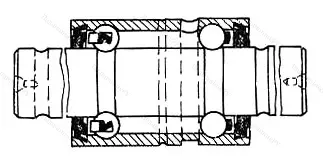 Подшипник  330088 размер 16x30x40/105
