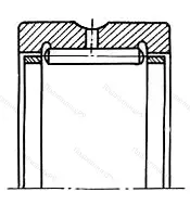 Подшипник  4254902 (RNA 4902) размер 20x28x13