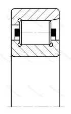Подшипник NF 311ECP размер 55x120x29