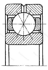 Модификация подшипника 8-116211ДТ2 размер 55x100x21