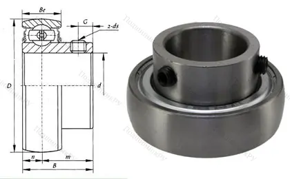 Корпусный подшипник SB 204 в Иркутске