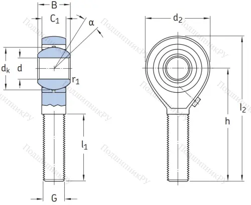 Шарнирная головка POS 10 в Иркутске