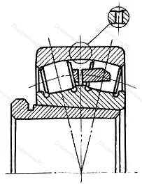 Модификация подшипника 73630 размер 150x340x114