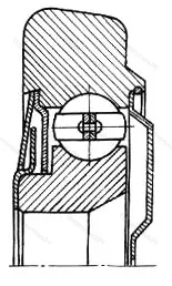 Подшипник  2609/28 размер 28x134x35