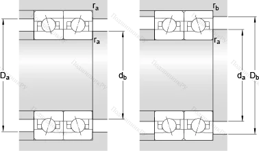 Подшипник 707 CE/HCP 4A