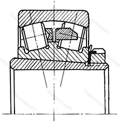 Модификация подшипника 13620К размер 100x240x80/105