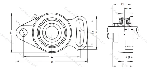 Подшипниковый узел UCFA 207 в Иркутске
