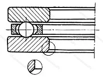 Модификация подшипника 6-9008188Л размер 440x540x60