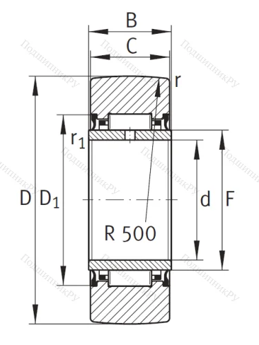 Подшипник NA 2207 2RS A