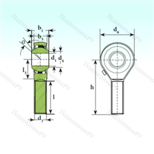 Подшипник шариковый радиальный самоцентрирующийся