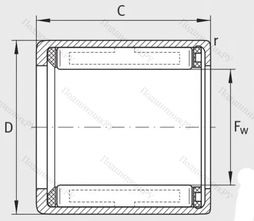 Подшипник обгонной муфты обгонная муфта HF 3520-L 564 в Иркутске