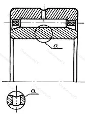 Подшипник  4244111 размер 55x90x35