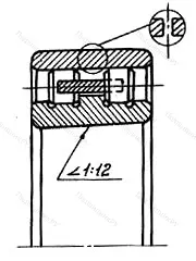 Подшипник  NN 3017K (3182117) размер 85x130x34