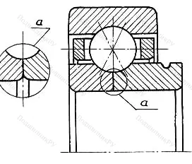 Модификация подшипника 5-1126934Р2 размер 170x230x28/33