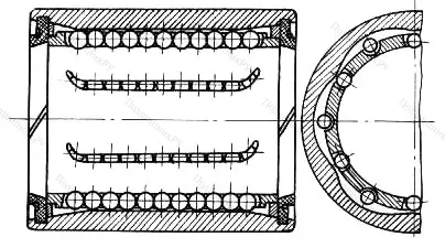 Модификация подшипника 6-510806Л2С17 размер 30x47x68 ГПЗ-24
