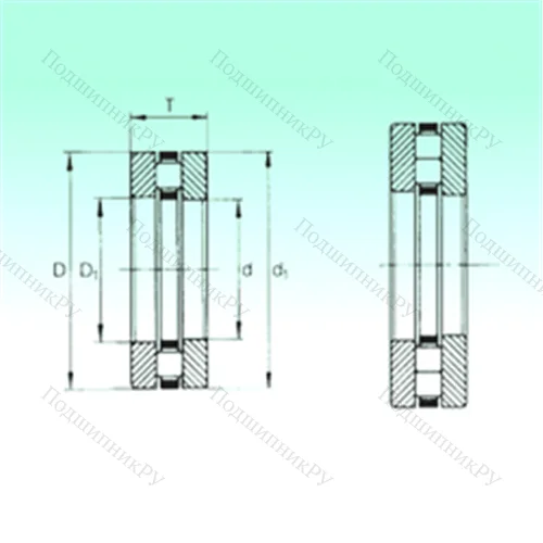 Подшипник роликовый упорный 89422-M
