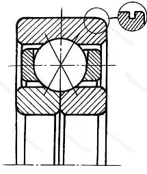 Подшипник  1176960 размер 300x420x56