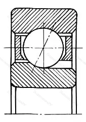 Подшипник  76100 размер 10x26x8