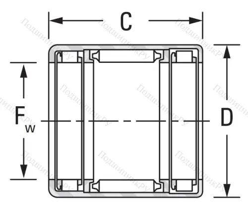 Подшипник обгонной муфты  FCB-30 в Иркутске