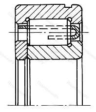 Модификация подшипника 692315КМ размер 75x160x37