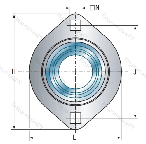 Подшипниковый корпус  PFL 207 в Иркутске