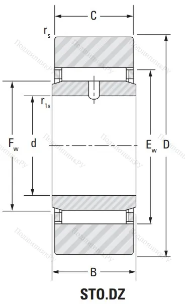 Подшипник STO 30 DZ