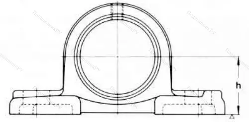 Подшипниковый корпус  P 313 в Иркутске