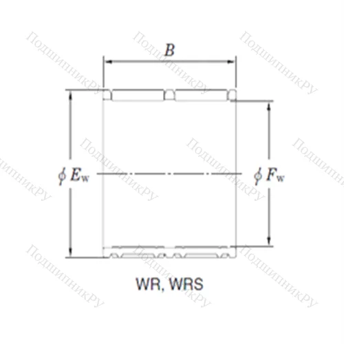Подшипник игольчатый радиальный WRS 273224A