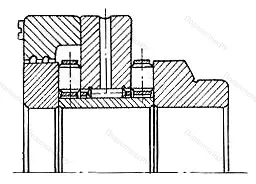 Модификация подшипника 2-504813К1 размер 65x155x103