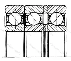 Модификация подшипника 5-566418ЕШ2 размер 90x225x162