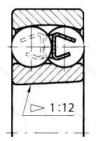 Подшипник 1206E/P 6Q 6K 