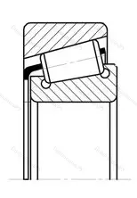 Модификация подшипника 7209А размер 45x85x20,75