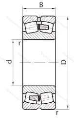 Подшипник  2538/1060 размер 1060x1580x480