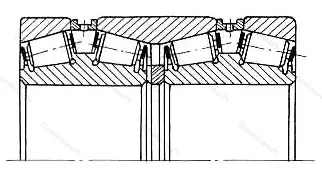 Модификация подшипника 2077140 размер 200x310x275 ГПЗ-34