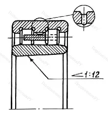 Подшипник  NNU 4934K (4162934) размер 170x230x60