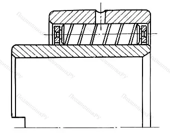 Модификация подшипника 15236 размер 180x320x149/215