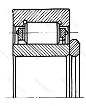 Модификация подшипника 8-1317Л размер 85x180x41