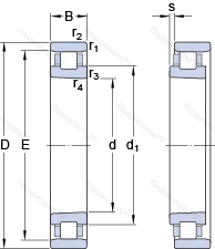 Подшипник N 1020 KTN 9/SP