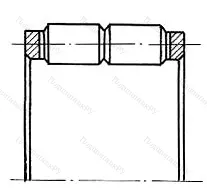 Модификация подшипника 252906Б размер 32x46x32,7