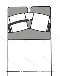 Подшипник 24034CA/W 33 размер 170x260x90