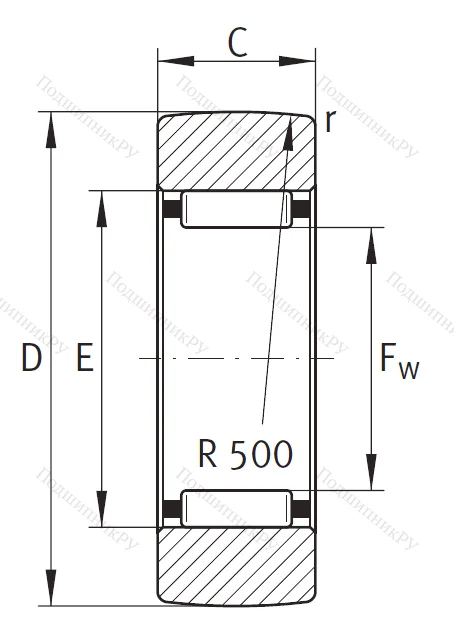 Подшипник RSTO 10 X
