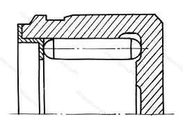 Подшипник  704702 размер 16,305x30x25