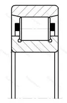 Модификация подшипника 2311К1МШ размер 55x120x29