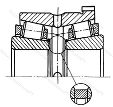Подшипник  697815 размер 75x130/136x79