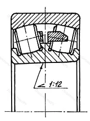 Подшипник  113508 (22208K) размер 40x80x23