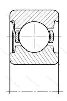 Модификация подшипника 60203Е 