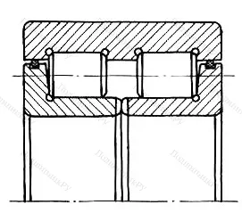 Модификация подшипника 662730 размер 150x300x120